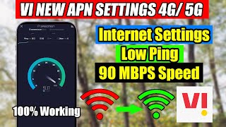 Vi APN Settings 4G and 5G  Vi Internet Settings  How to Increase Vi Net Speed  Vi 4G New APN 2024 [upl. by Norel857]