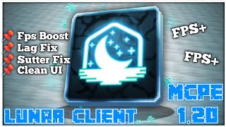 Lunar Client For Minecraft PE 120🔥 [upl. by Ahseiym]