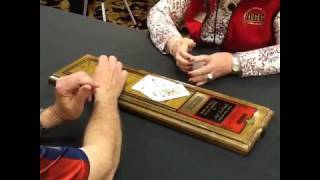 2017 Cribbage Tournament of Champions finals Al Karr perspective [upl. by Ecyak]