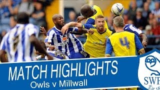 HIGHLIGHTS Sheffield Wednesday v Millwall [upl. by Chryste923]