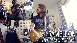 Ramble On  Led Zeppelin Full Guitar Cover [upl. by Nyer]