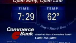 2008 WABC Commerce Bank Time Temp ID [upl. by Athey625]