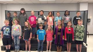 Ms Waldens Class RLS Grandparents Day Song 2021 [upl. by Rothberg]