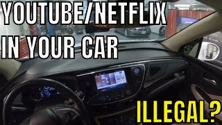 YOUTUBE amp NETFLIX IN YOUR CAR using the OTTOCAST PLAY2VIDEO wireless adapter [upl. by Woermer28]