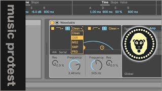 Ableton Wavetable Dual Filters Explained [upl. by Pellegrini782]