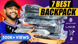 Best BackpackBags for SchoolCollegeOfficeTravelling on Amazon 🔥 Backpack Haul 2023  ONE CHANCE [upl. by Alie59]