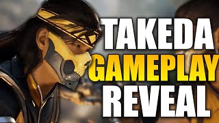 FIRST LOOK at TAKEDA GAMEPLAY in Mortal Kombat 1 [upl. by Mclain898]