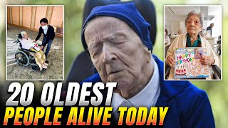 Living Legends 20 Oldest People Alive Today  2023 List [upl. by Najtsirk459]