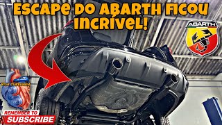 Fiz escapamento esportivo no Fastback Abarth Limited ficou insano [upl. by Nath124]