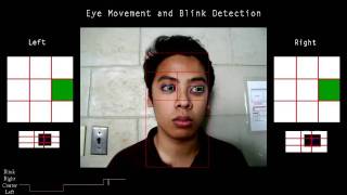 NonIntrusive Eye Detection Classification and Blink Detection using Video Analysis [upl. by Cusack370]