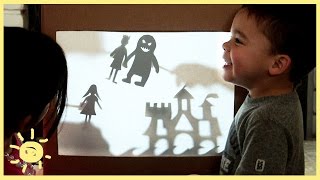 PLAY  Shadow Puppets Using A Cardboard Box [upl. by Ellette873]