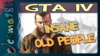 GTA4 Multiplayer Insane Old People w STAR [upl. by Hebert]