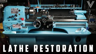 CRAZY Lathe Restoration Clausing Colchester [upl. by Acima]