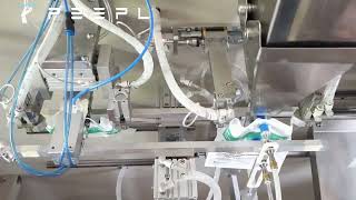 Automatic Zip lock Stand up Pouch Packing Machine [upl. by Anemolif]