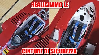 COME REALIZZARE delle CINTURE di SICUREZZA REALISTICHE Tutorial  Modellismo [upl. by Cassell]