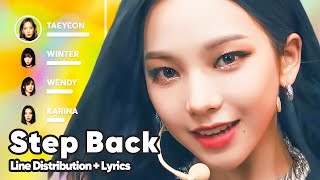 GOT the beat  Step Back Line Distribution  Lyrics Karaoke PATREON REQUESTED [upl. by Maclaine]