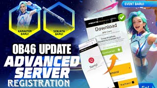 OB46 Advance Server Registration  How to Get Login code for OB46 Update Advance Server APK [upl. by Gabriele858]