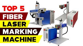 50W JPT Fiber Laser Marking Machine Metal Cutting Engraving 175175mm Lens with 80mm Rotary [upl. by Ardnohsed41]