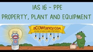 ACCA F7 Online course Tangible NonCurrent Assets PPE Cost Video 1 [upl. by Gruchot]