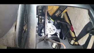 Audi A4 B7 Handbrake adjustment in car [upl. by Ettenauq]