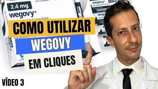 Como utilizar WEGOVY de 24 mg EM CLIQUES [upl. by Emma887]