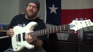 Schecter Solo II Supreme unboxing [upl. by Eirelam477]