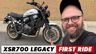 2024 Yamaha XSR700 Legacy First Ride Pure Simple Fun [upl. by Dunston]