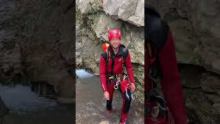 Slovenia canyoning  Globošak canyoneering [upl. by Ahsenar]