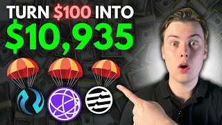 Top 3 Crypto Airdrops To Earn 10k In 2024 Get In Early [upl. by Iddet160]