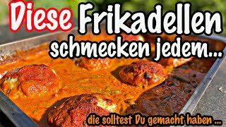 MEGA Frikadellen Rezept  Räuber Frikadellen herzhaft lecker  The BBQ BEAR [upl. by Martinic14]