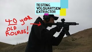 testing new volquartsen extractor for MP 1522LR using 40 year old rounds [upl. by Idnek]