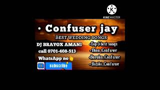 CONFUSERJAYBESTMIJIKENDAWEDDING SONGS MIX BY DJ BRAYOX AMANI🔥 download mix link 👇👇 [upl. by Ludewig]