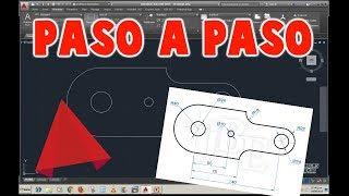 Como dibujar en AUTOCAD paso a paso  APRENDE AUTOCAD FACIL [upl. by Rialc]