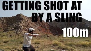 Getting Shot at by a Slinger from 100 meters [upl. by Kernan]