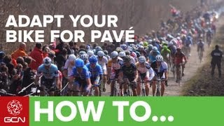 How To Adapt Your Bike For Pavé  Riding The Cobbles [upl. by Aurea]