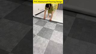 PVC Waterproof Flooring Design Ideas shorts flooring homedecor [upl. by Sharma]