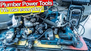 PLUMBER POWER TOOLS I USE EVERYDAY [upl. by Marketa]