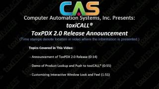 ToxPDX v2 0 Announcement [upl. by Akinimod]