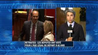 Les députés signent la fin de la retraite à 60 ans [upl. by Ettedualc]