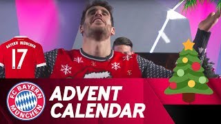 Pantomime w Javi Martínez  FC Bayern Xmas Advent Calendar 17 [upl. by Lucky]