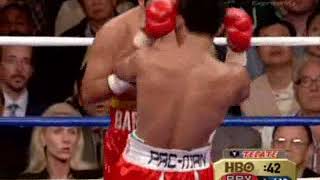 Manny PacquiaoMarco Antonio Barrera II highlights boxing video [upl. by Nickolai843]