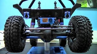 Axial SCX10 Original 4x4 Truck Basic Front End Steering Improvement [upl. by Anett]