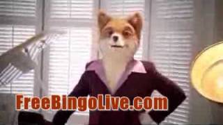 New Foxy Bingo Tv Advert February 2011 BINGO ONLINE [upl. by Adian]