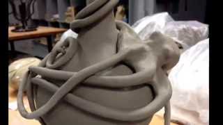 Coiling Clay Time Lapse [upl. by Staten15]