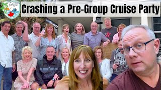 PreCruise Surprise  Our First Ever Group Cruise Begins [upl. by Einahteb]