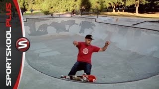 How to Skateboard a Small Bowl with Omar Hassan [upl. by Gannie]