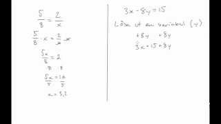 Matematik 2b Repetition Ekvationer [upl. by Amesari]