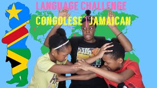 Language Challenge  Congolese amp Jamaican  TFUNDZZ [upl. by Meeharb]