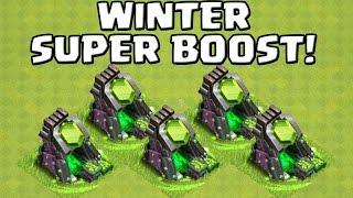 WINTER SUPER BOOST  CLASH OF CLANS  Lets Play CoC DeutschGerman HD [upl. by Plank]