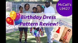 New Look 6094  Pattern Review My DIY Birthday Also known as McCalls L9427 [upl. by Kenta785]